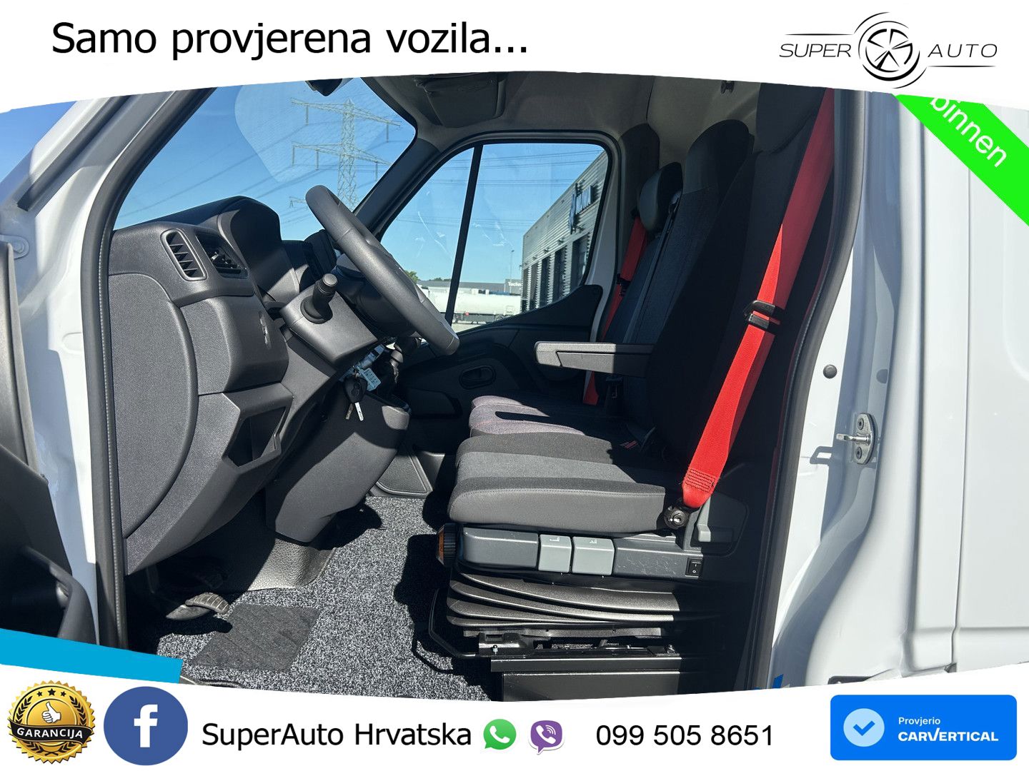 Renault Master T35 150 L3H2 Trekhaak + Winterbanden 150 KS
