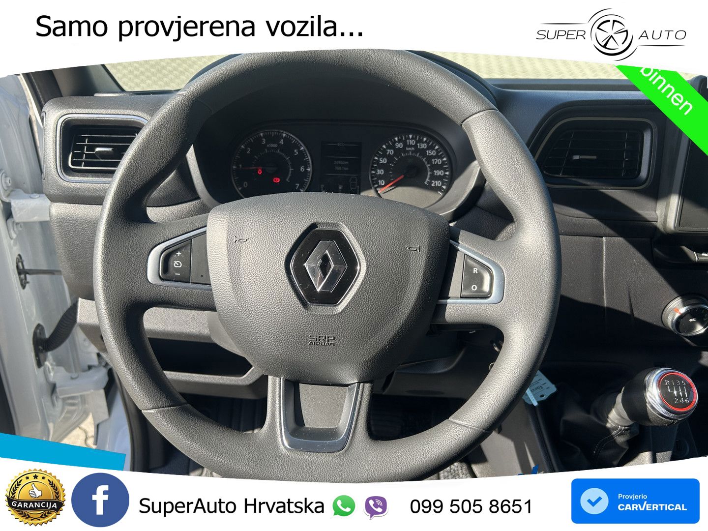 Renault Master T35 150 L3H2 Trekhaak + Winterbanden 150 KS