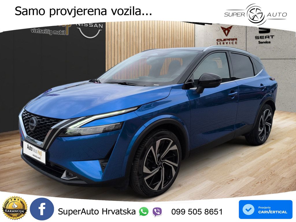 Nissan Qashqai 1.3 DIG-T (158 KS) Xtronic Tekna LED+GR SJED+ACC