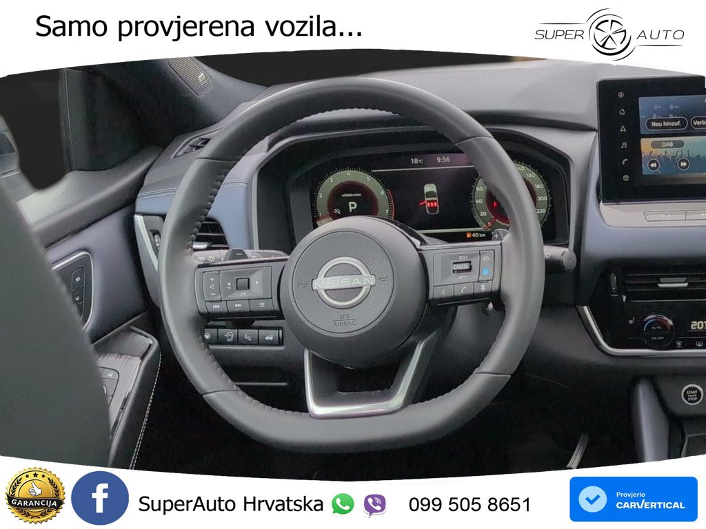 Nissan Qashqai 1.3 DIG-T (158 KS) Xtronic Tekna LED+GR SJED+ACC