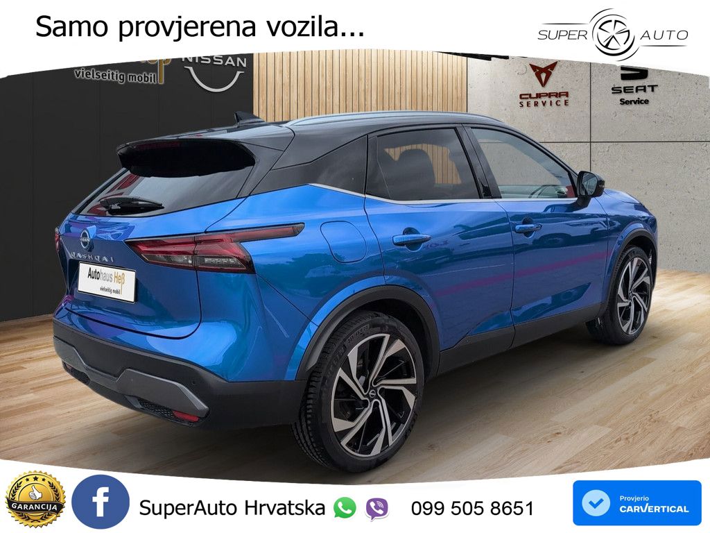 Nissan Qashqai 1.3 DIG-T (158 KS) Xtronic Tekna LED+GR SJED+ACC