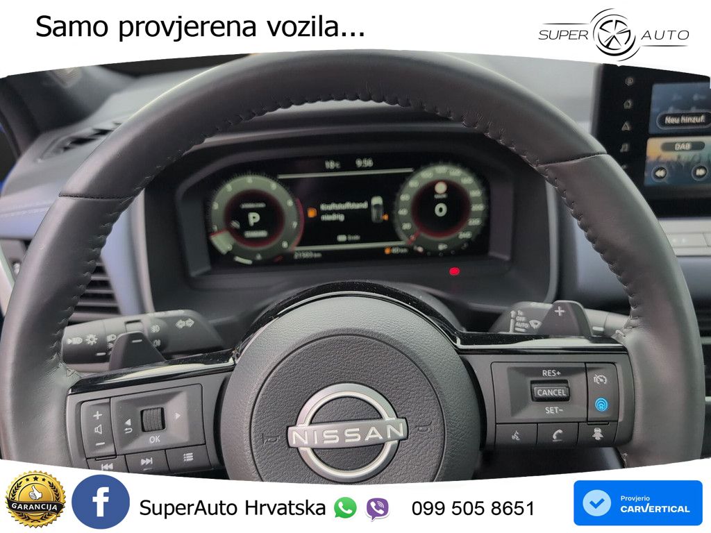 Nissan Qashqai 1.3 DIG-T (158 KS) Xtronic Tekna LED+GR SJED+ACC