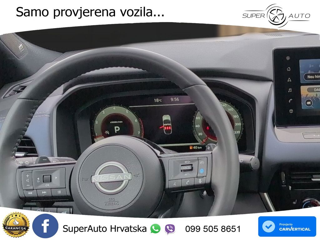 Nissan Qashqai 1.3 DIG-T (158 KS) Xtronic Tekna LED+GR SJED+ACC