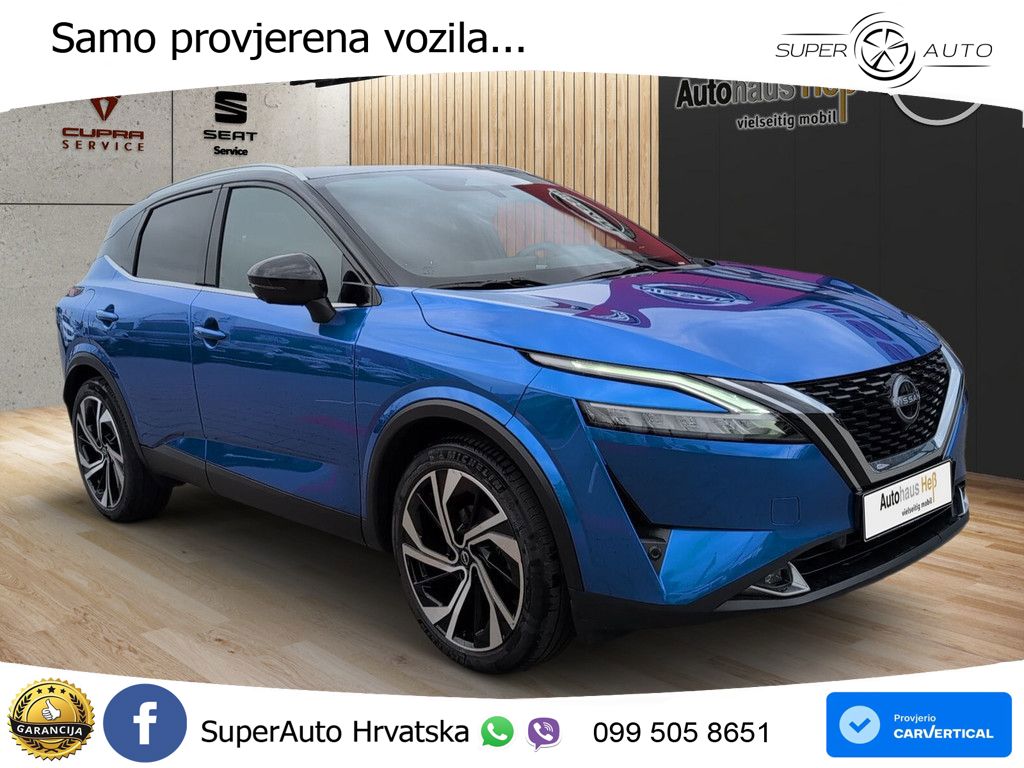 Nissan Qashqai 1.3 DIG-T (158 KS) Xtronic Tekna LED+GR SJED+ACC