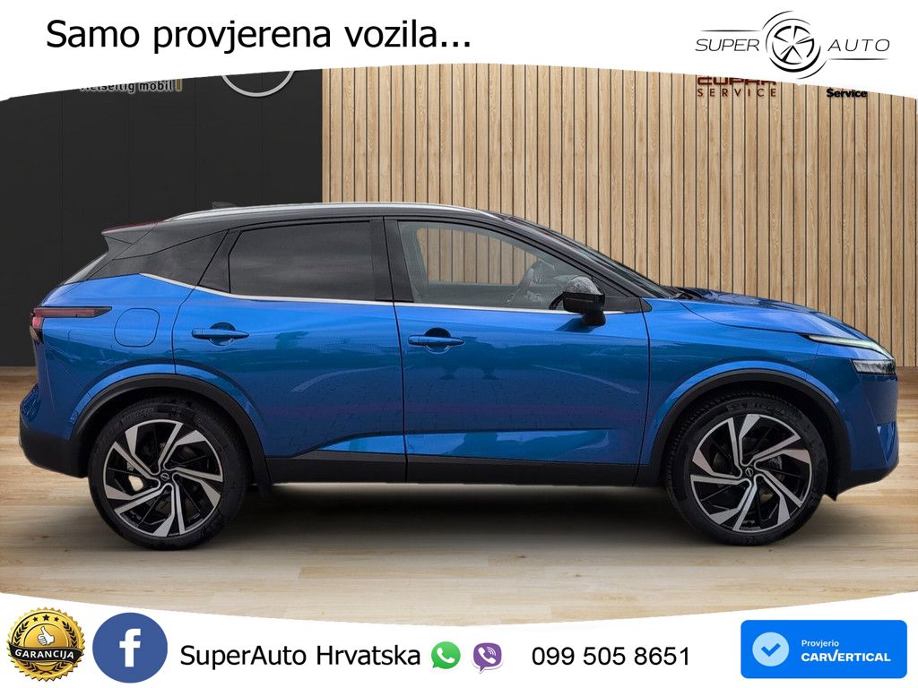 Nissan Qashqai 1.3 DIG-T (158 KS) Xtronic Tekna LED+GR SJED+ACC