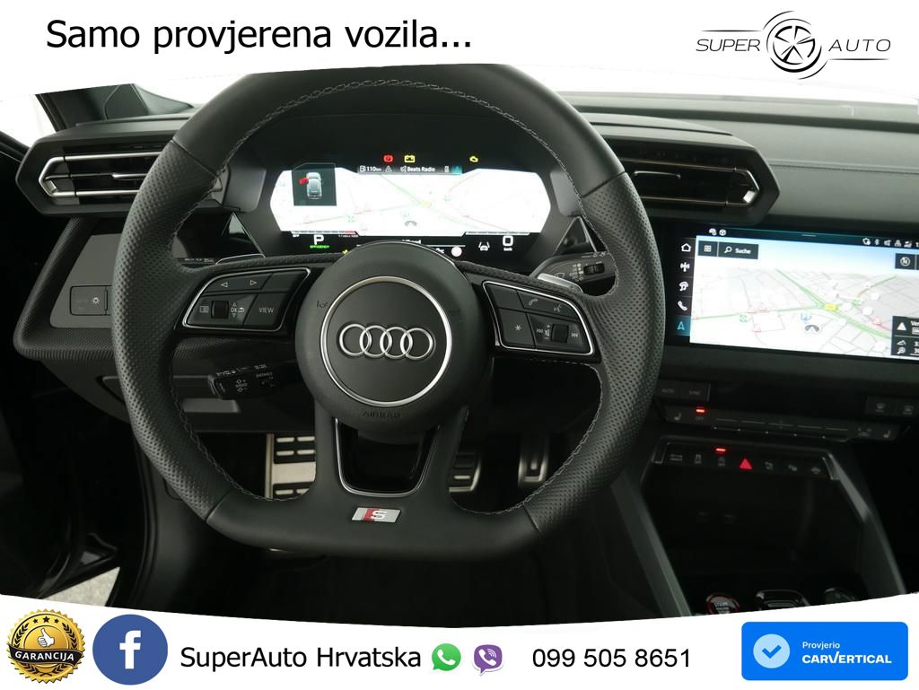 Audi S3 2.0 TFSI (333 KS) quattro S tronic MATRIX+GR SJED+KAM