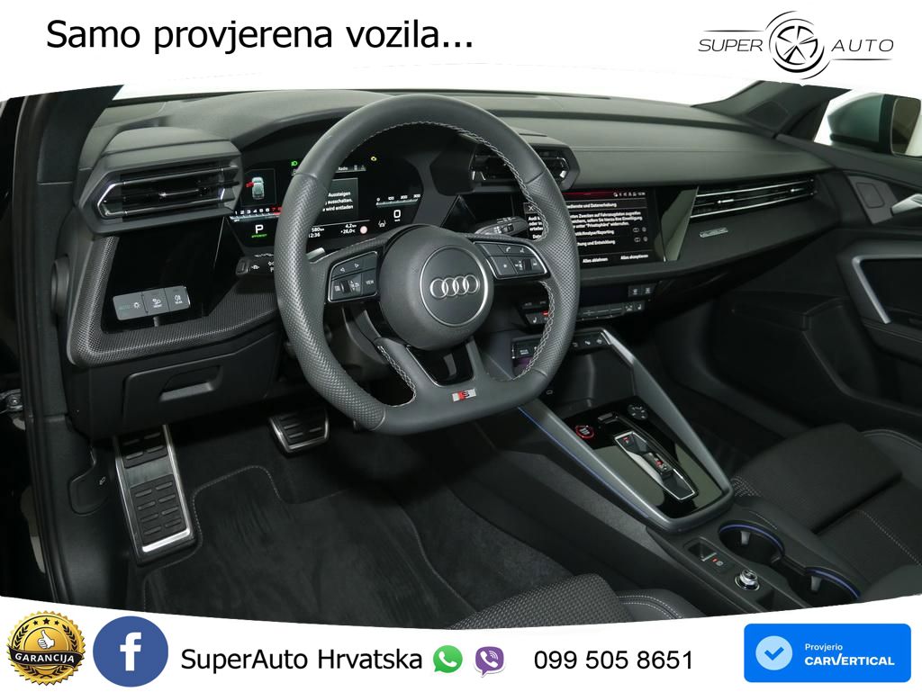Audi S3 2.0 TFSI (333 KS) quattro S tronic MATRIX+GR SJED+KAM
