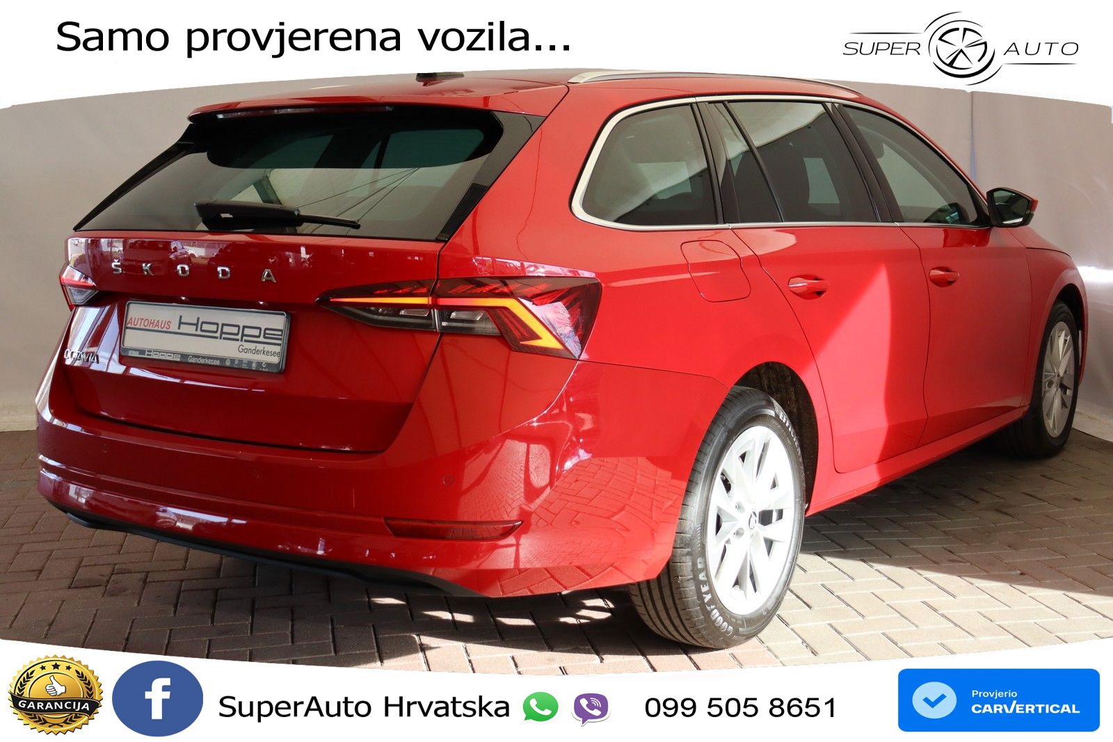 Škoda Octavia Combi 2.0 TDI (150 KS) DSG
