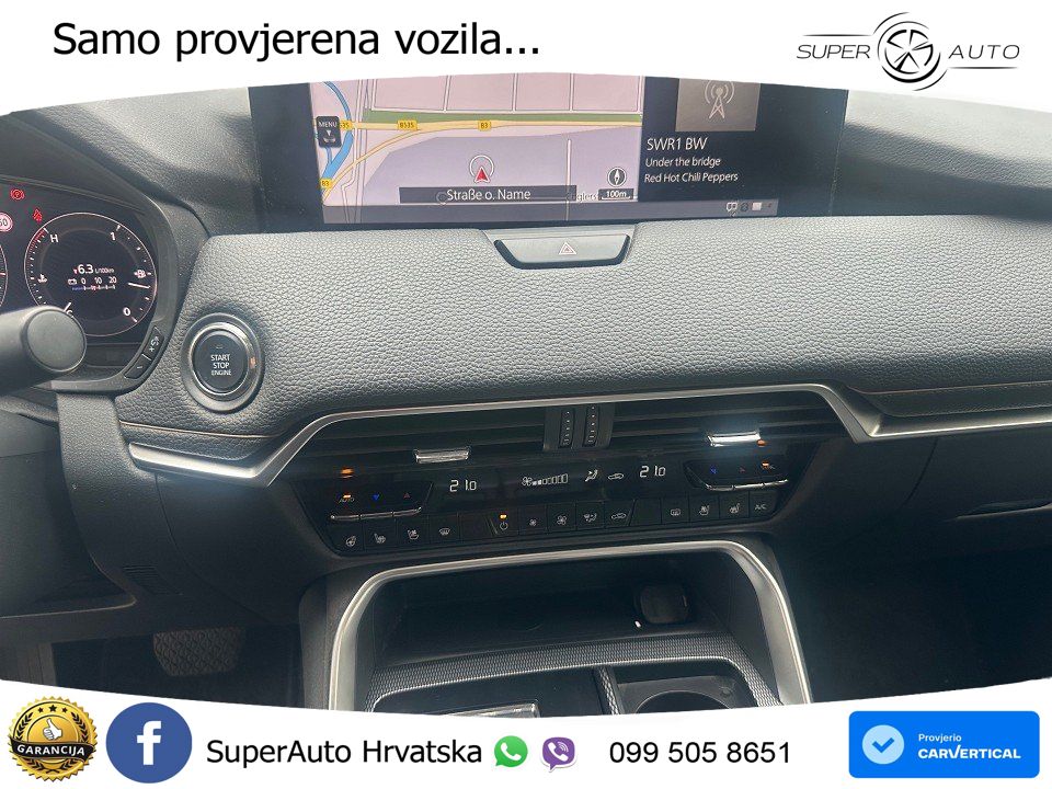 Mazda CX-60 3.3 e-Skyactiv D (254 KS) AWD Automatic LED+ACC