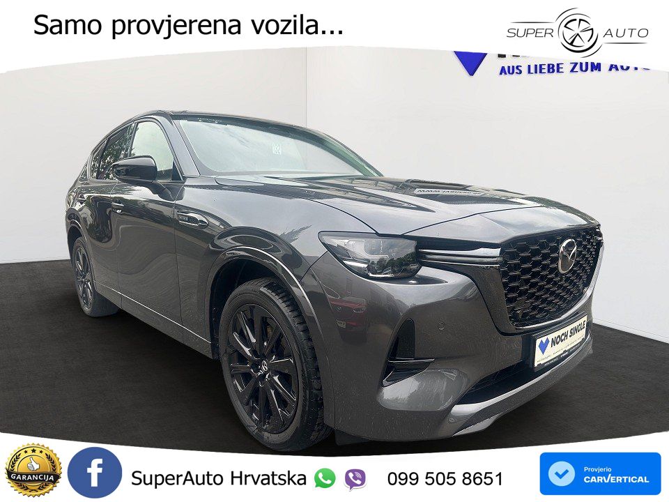 Mazda CX-60 3.3 e-Skyactiv D (254 KS) AWD Automatic LED+ACC