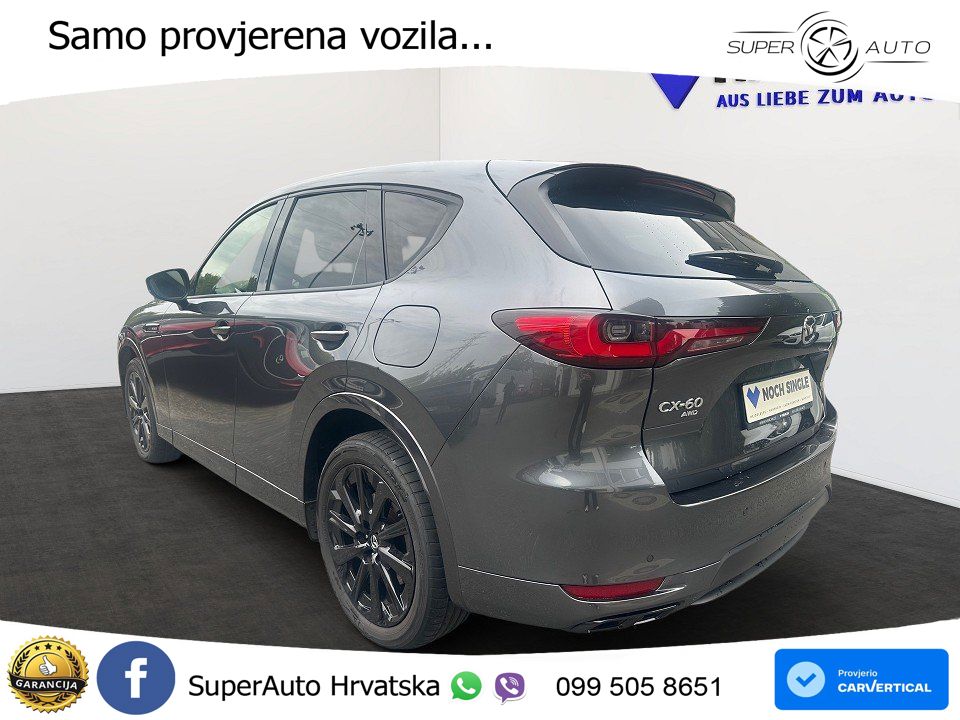 Mazda CX-60 3.3 e-Skyactiv D (254 KS) AWD Automatic LED+ACC