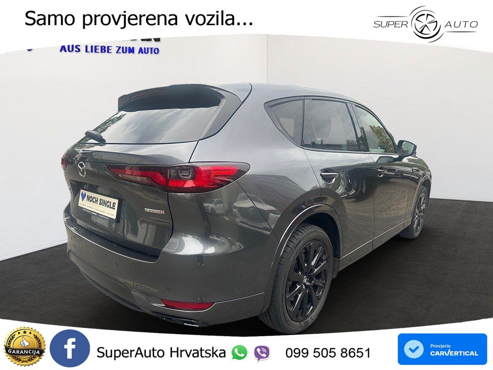 Mazda CX-60 3.3 e-Skyactiv D (254 KS) AWD Automatic LED+ACC