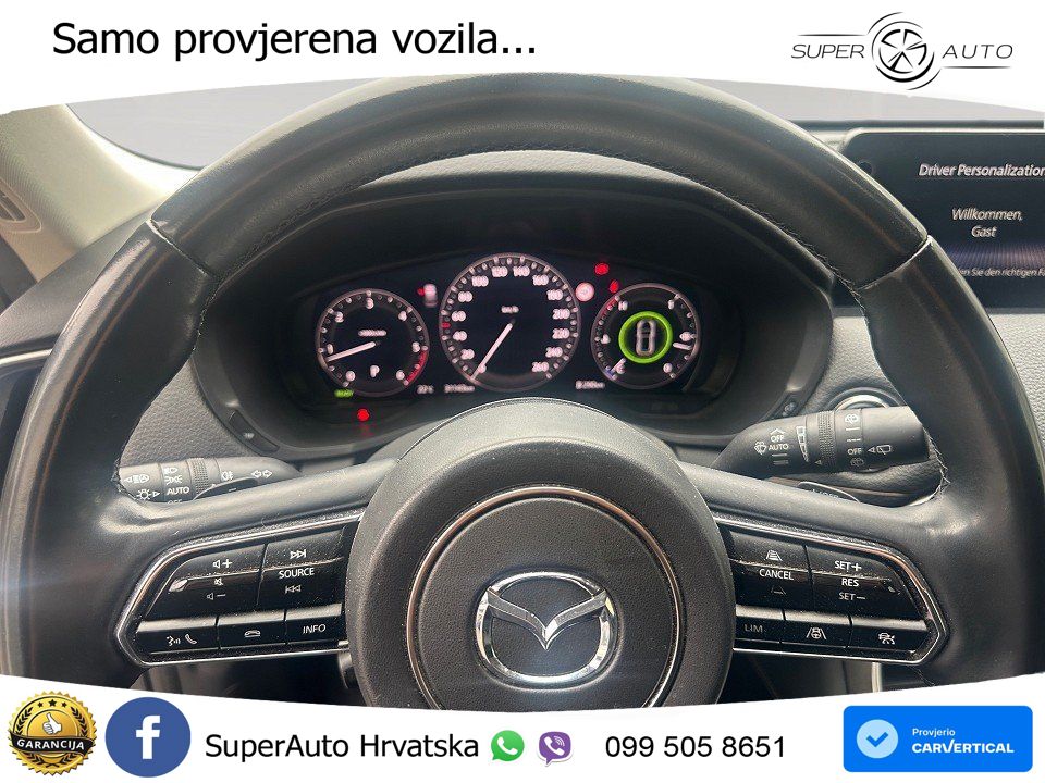 Mazda CX-60 3.3 e-Skyactiv D (254 KS) AWD Automatic LED+ACC
