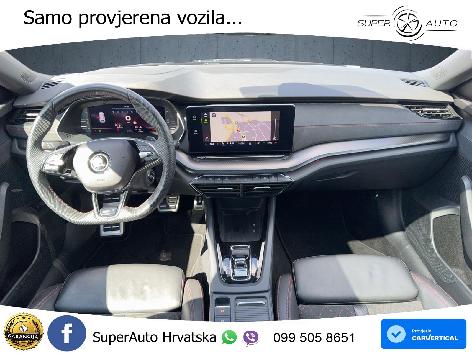 Škoda Octavia Combi RS 2.0 TSI (245 KS) DSG LED+GR SJED+ACC