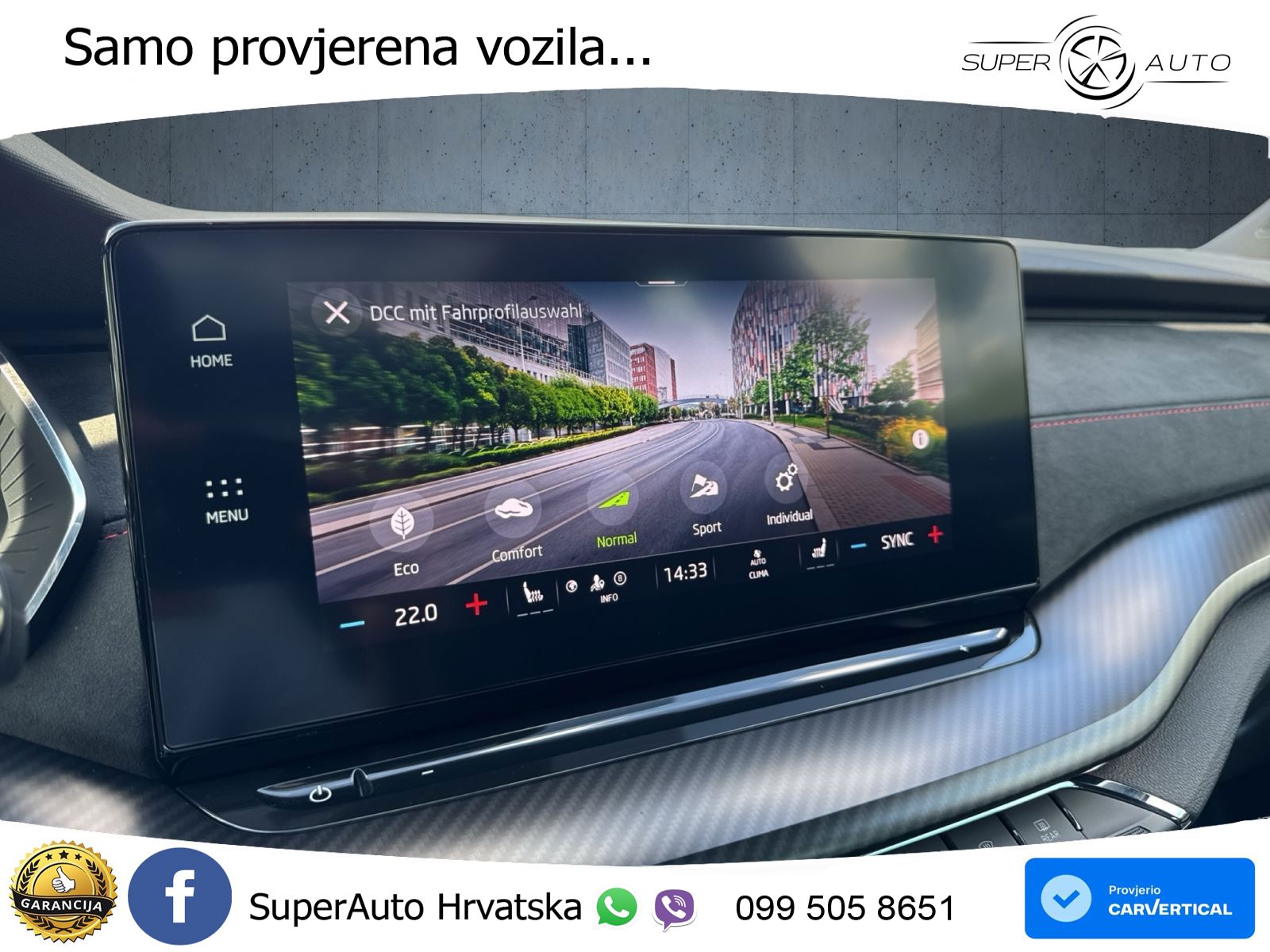 Škoda Octavia Combi RS 2.0 TSI (245 KS) DSG LED+GR SJED+ACC