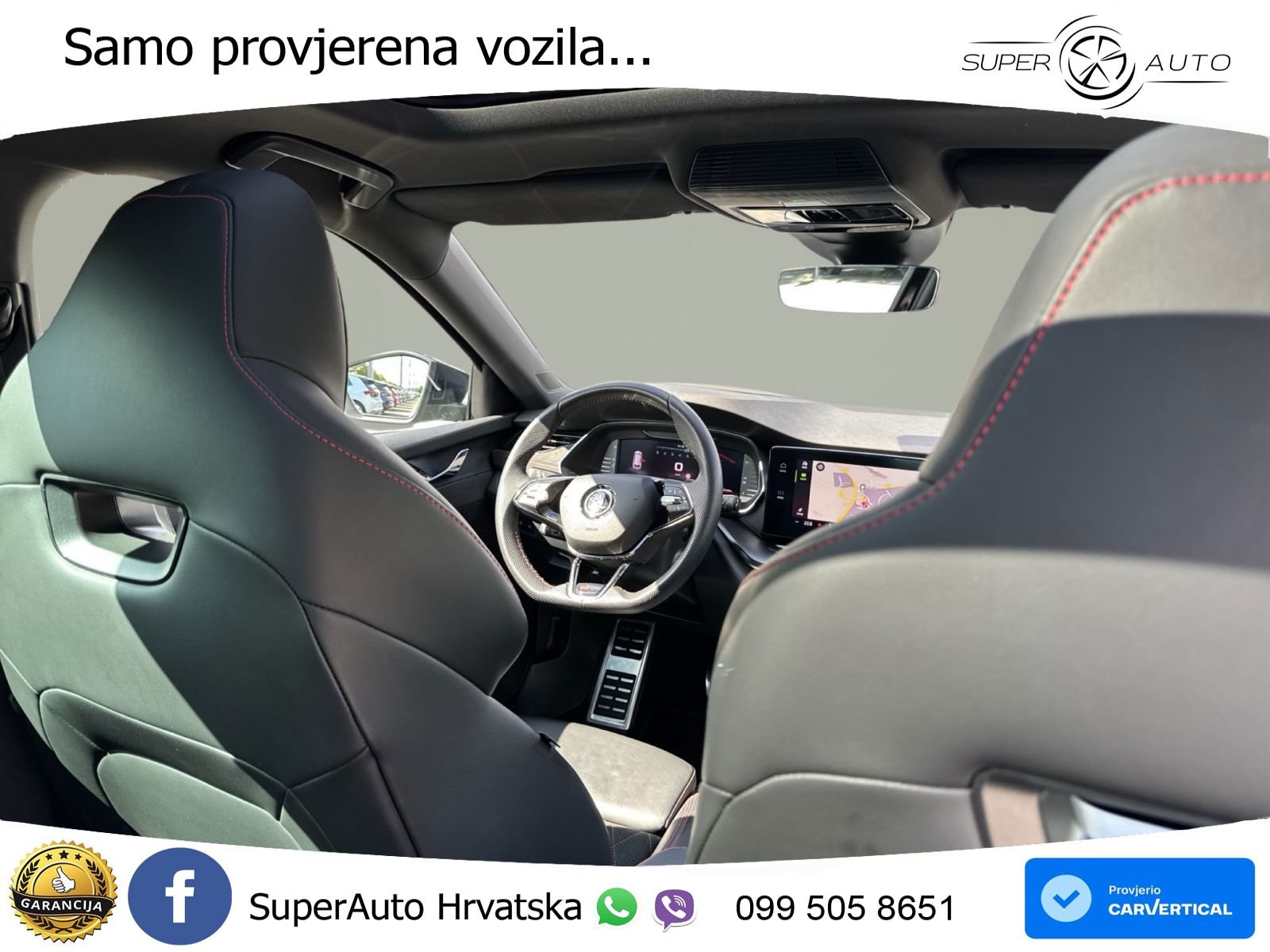 Škoda Octavia Combi RS 2.0 TSI (245 KS) DSG LED+GR SJED+ACC