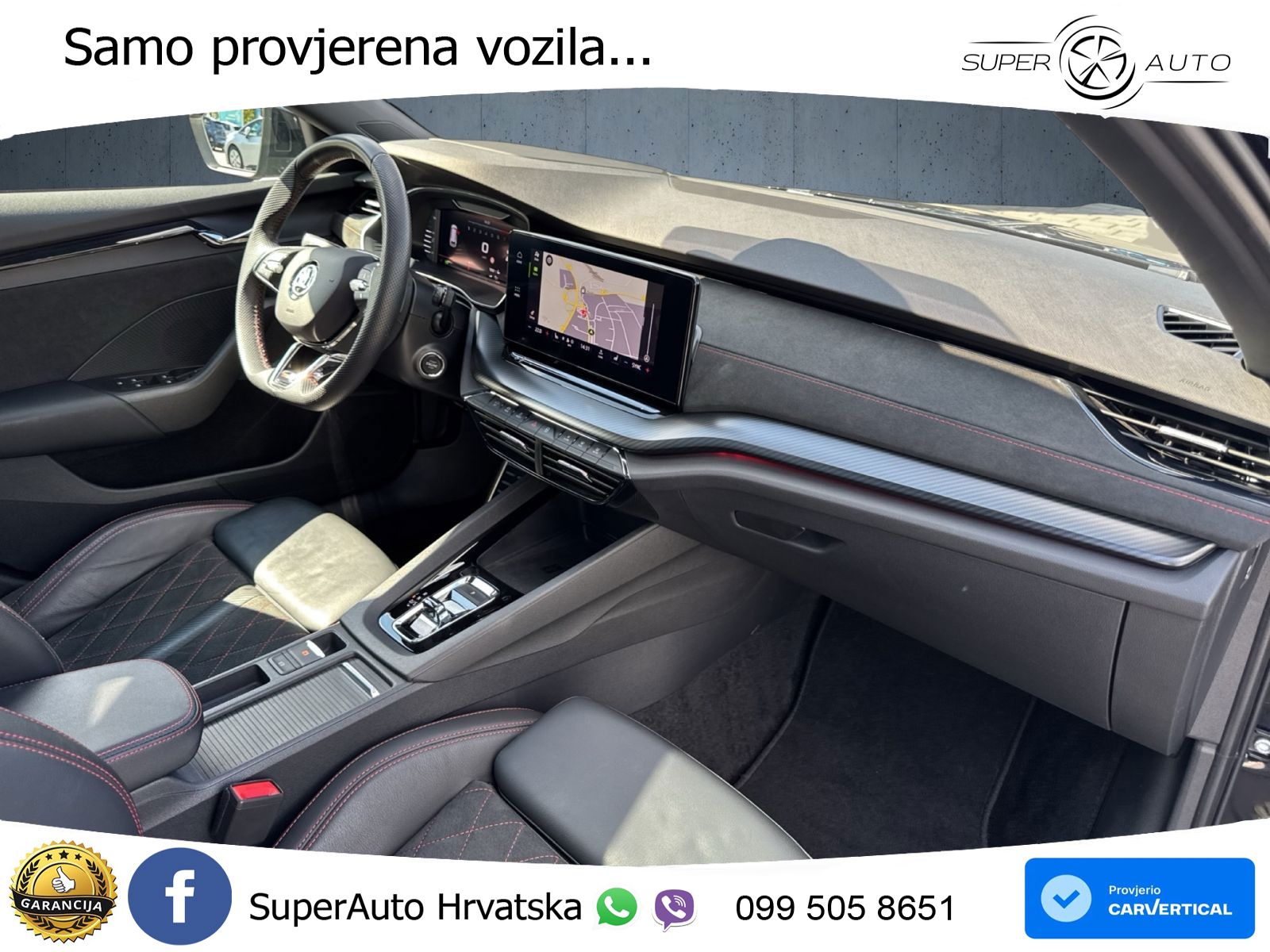 Škoda Octavia Combi RS 2.0 TSI (245 KS) DSG LED+GR SJED+ACC