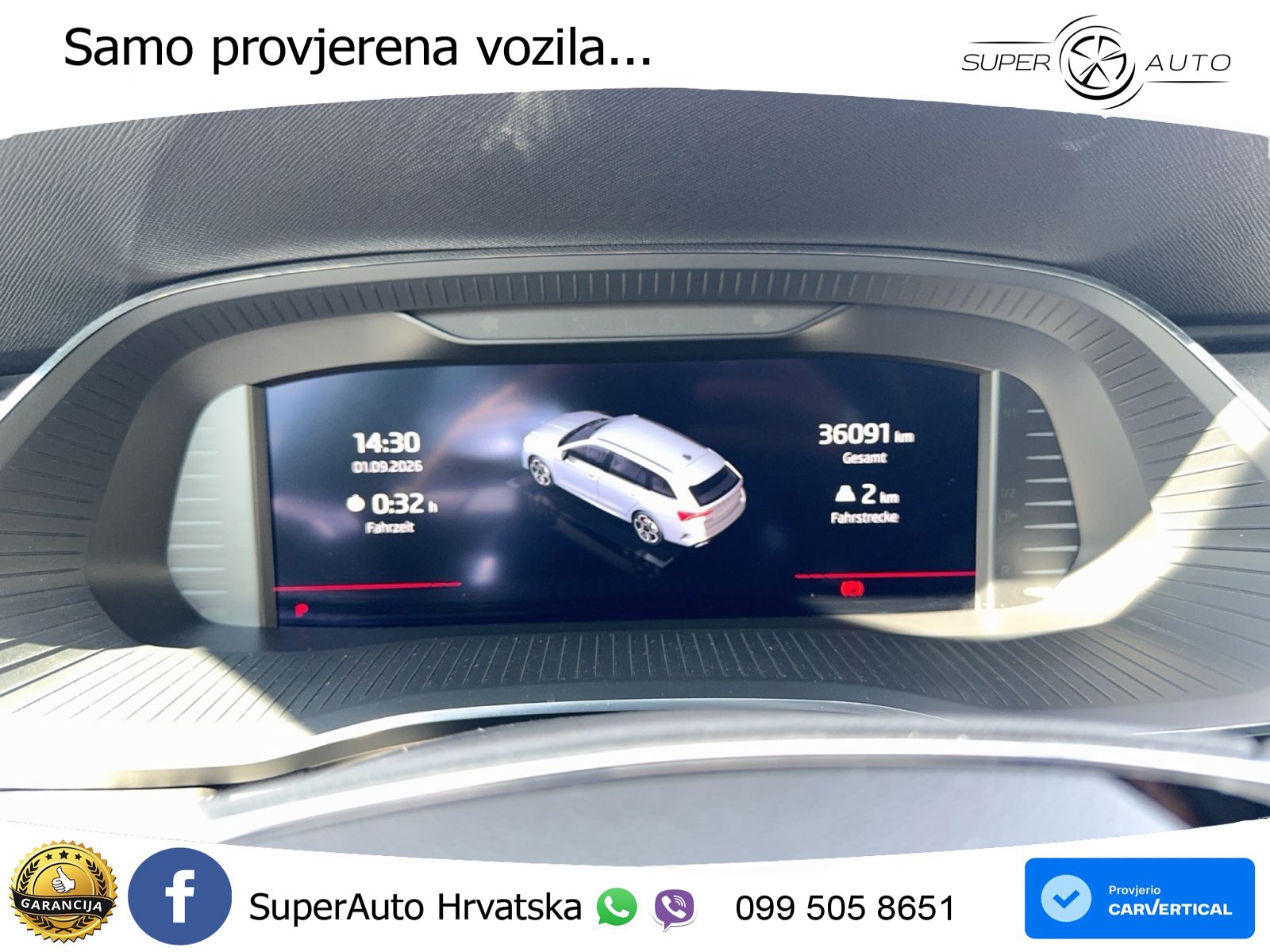 Škoda Octavia Combi RS 2.0 TSI (245 KS) DSG LED+GR SJED+ACC