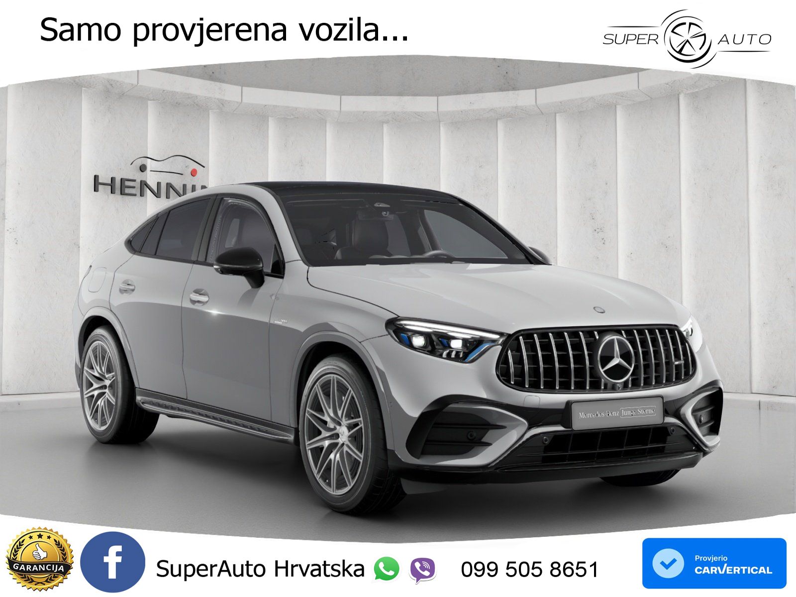 Mercedes GLC Coupe AMG GLC 43 (421 KS) 4MATIC AMG SPEEDSHIFT MCT 9G ACC+GR SJED+360+PANO