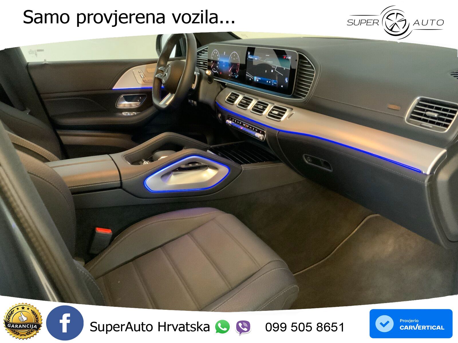 Mercedes-Benz GLS GLS 450d EQ Boost 4MATIC 9G-TRONIC AMG ZRAČNI+ACC+GR SJED+360+PANO