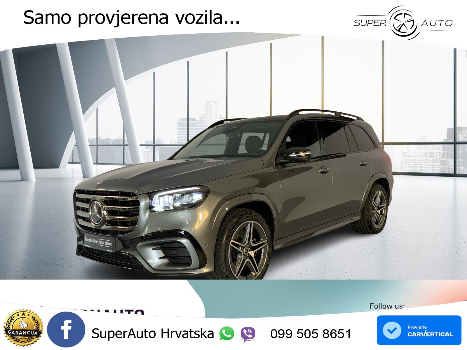 Mercedes-Benz GLS GLS 450d EQ Boost 4MATIC 9G-TRONIC AMG ZRAČNI+ACC+GR SJED+360+PANO