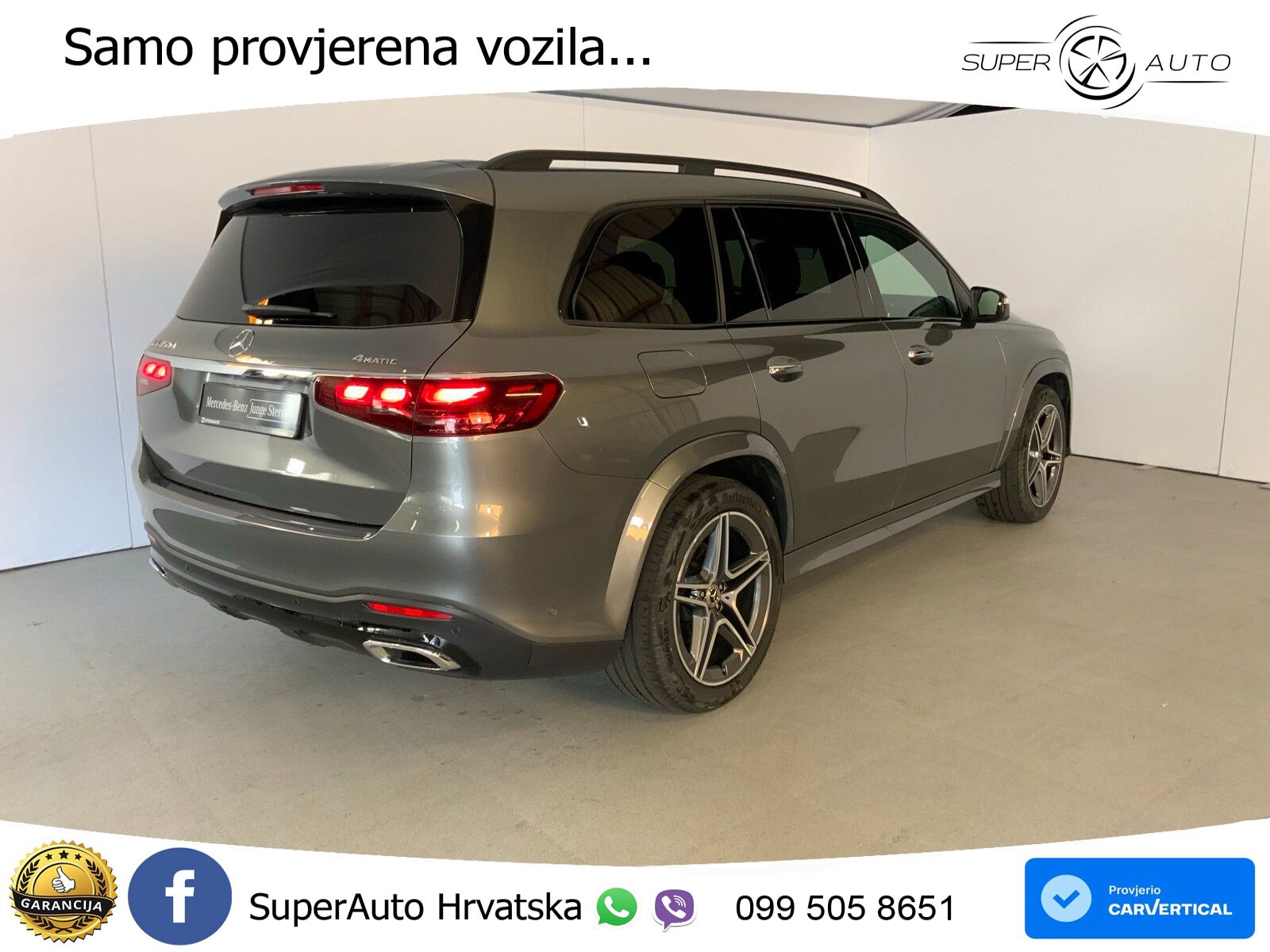 Mercedes-Benz GLS GLS 450d EQ Boost 4MATIC 9G-TRONIC AMG ZRAČNI+ACC+GR SJED+360+PANO