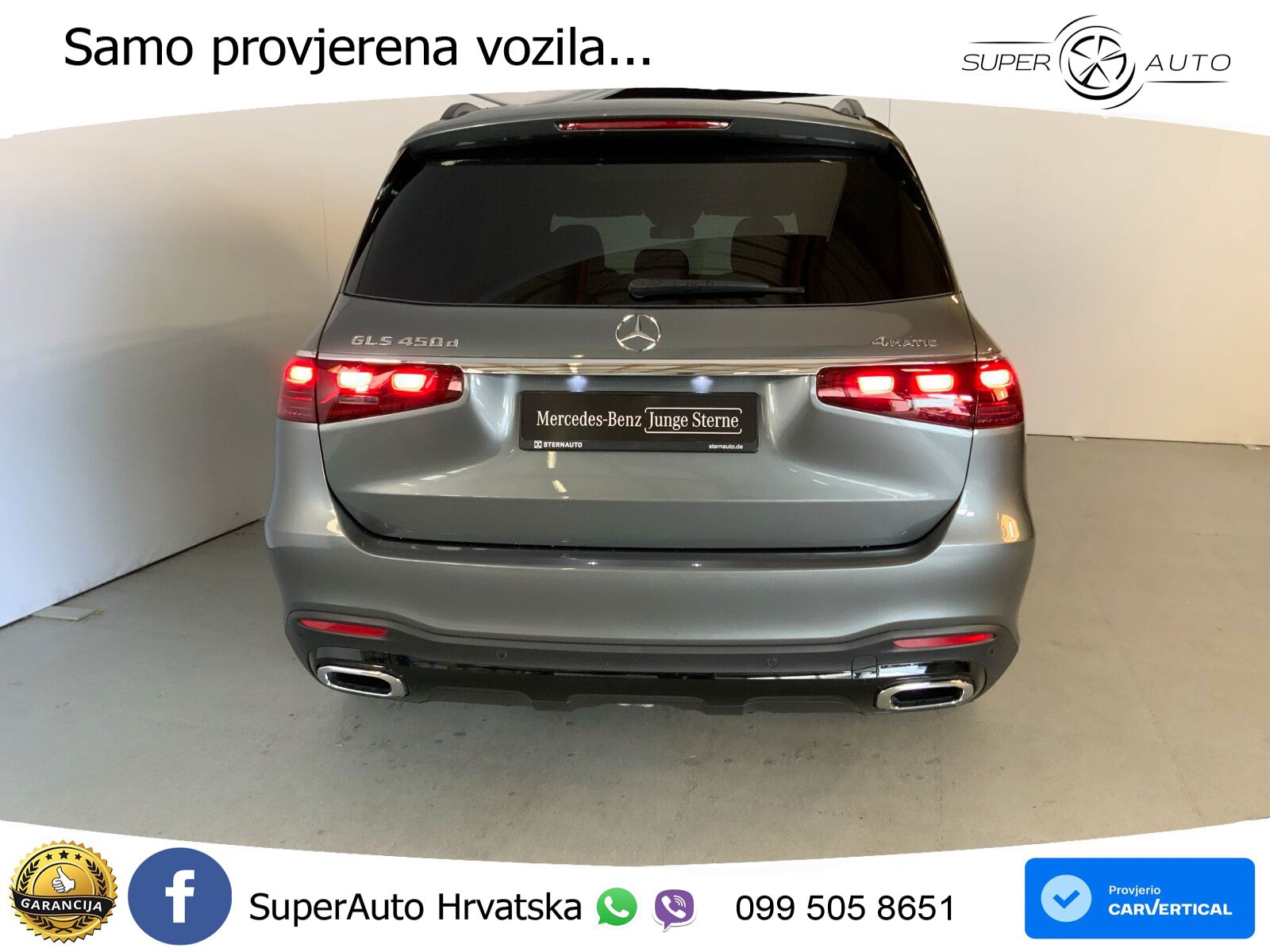 Mercedes-Benz GLS GLS 450d EQ Boost 4MATIC 9G-TRONIC AMG ZRAČNI+ACC+GR SJED+360+PANO