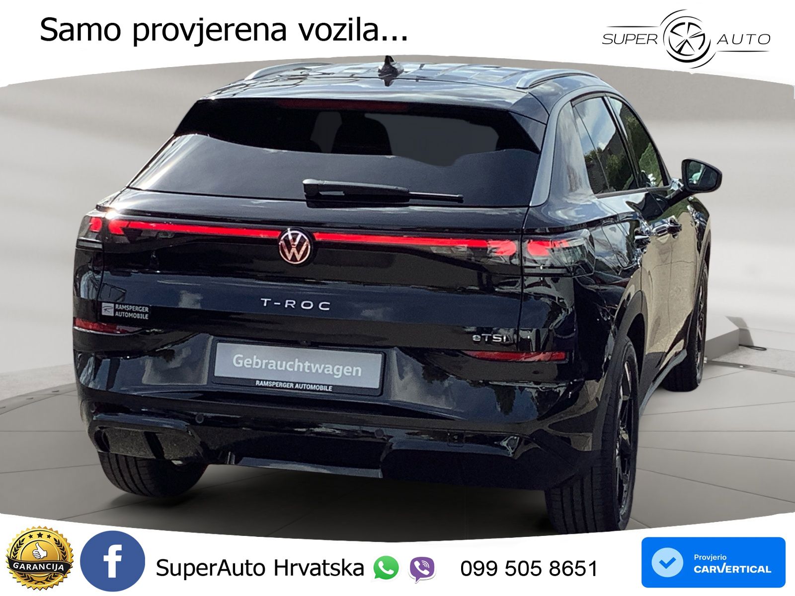 Volkswagen T-Roc II 1.5 eTSI (150 KS)  DSG LED+GR SJED+ACC