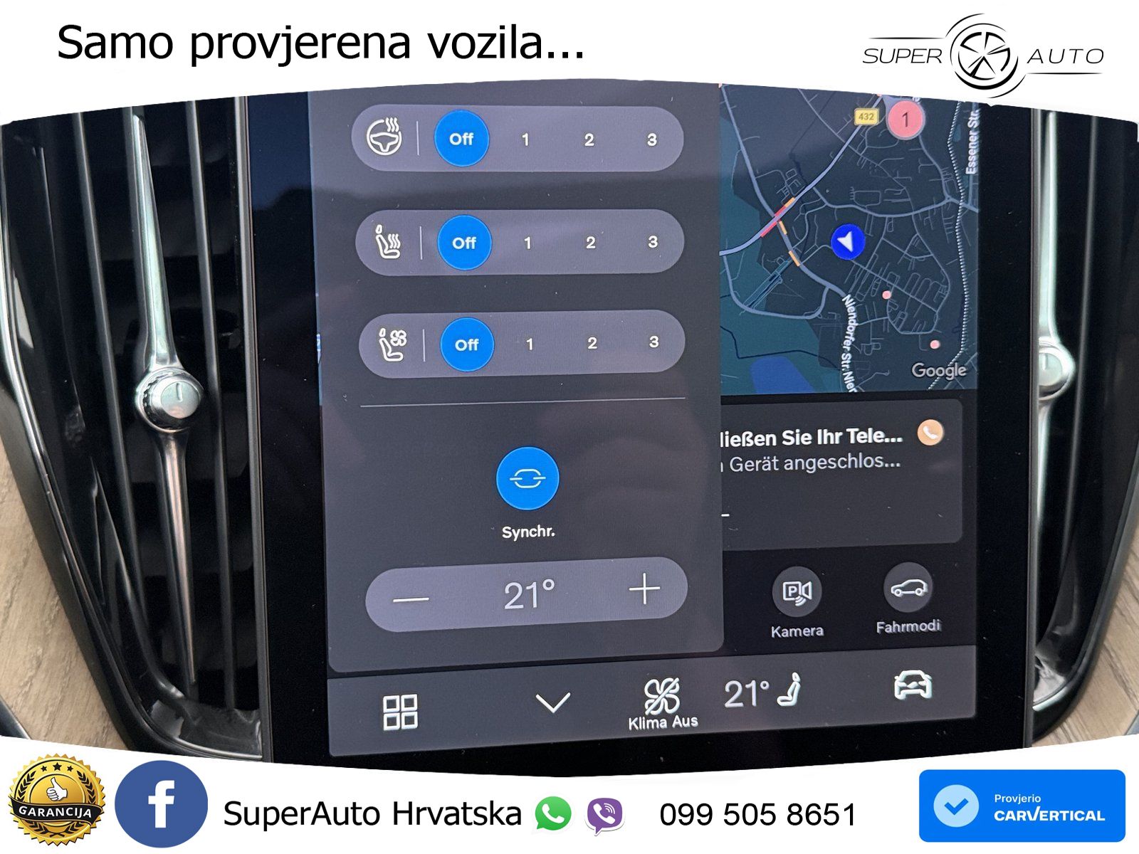 Volvo XC60 B5 Benzin AWD Geartronic ACC+HEAD+4xGR SJED+360+PANO