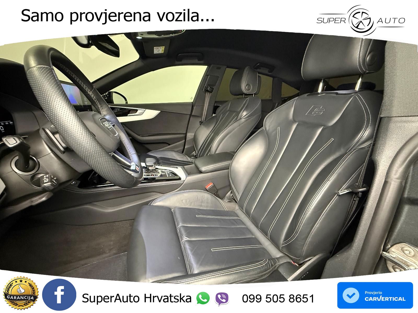 Audi A5 Sportback  40 TFSI (204 KS) S tronic S line MATRIX+GR SJED+KAM