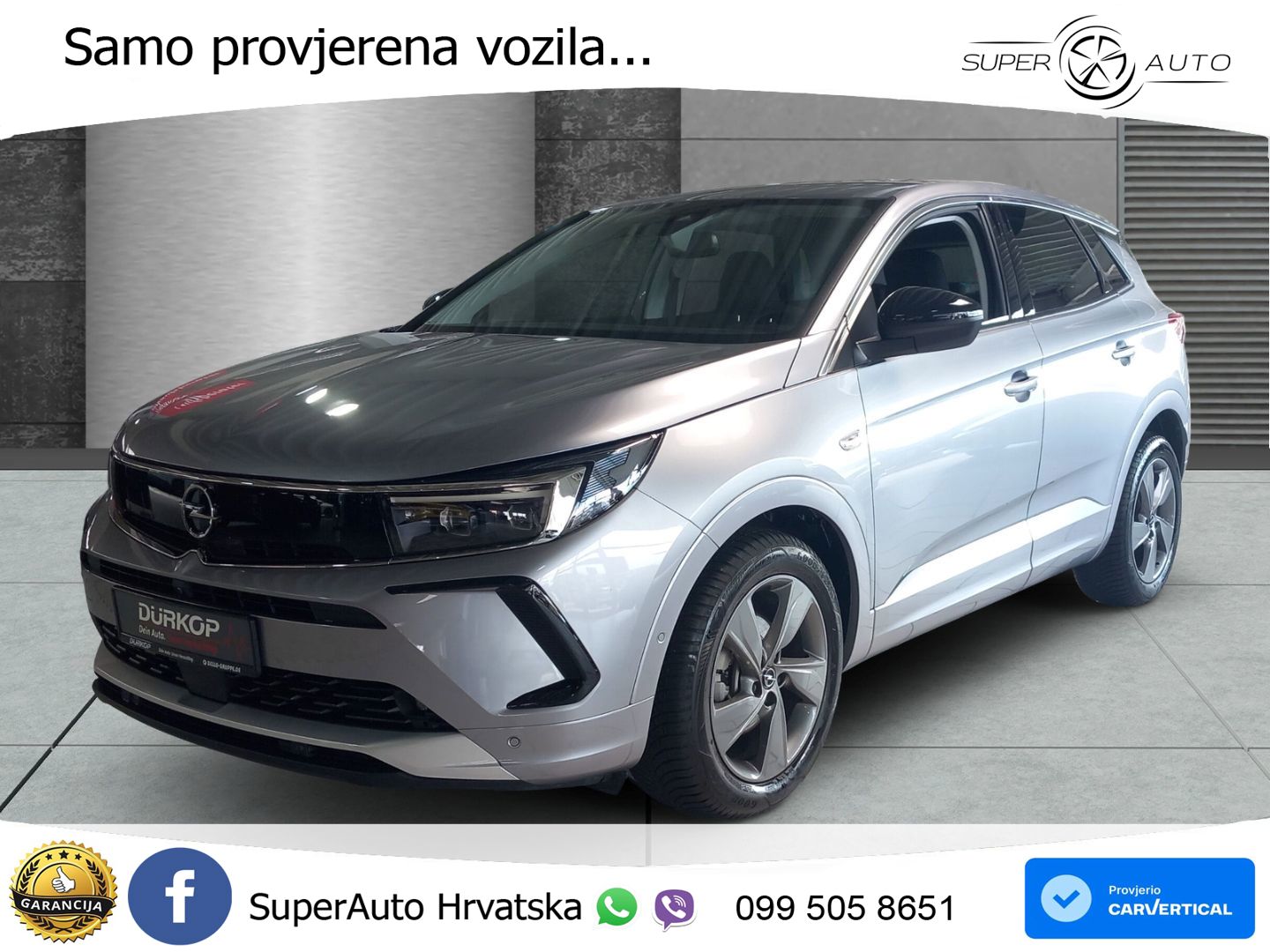 Opel Grandland 1.2i Turbo (130 KS) Elegance LED+GR SJED+ACC