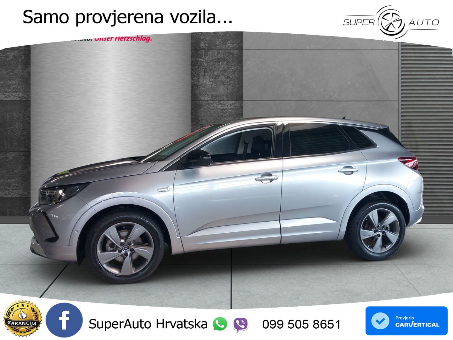 Opel Grandland 1.2i Turbo (130 KS) Elegance LED+GR SJED+ACC