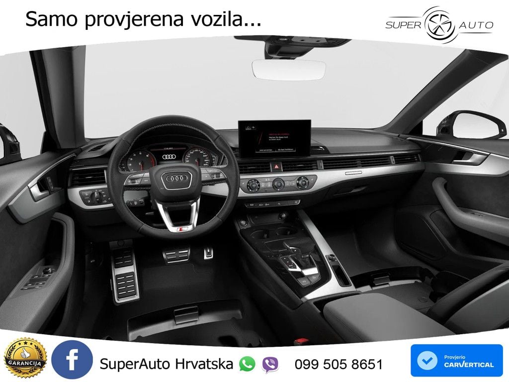 Audi A5 Sportback 45 TFSI (265 KS) quattro S tronic S line MATRIX+GR SJED+KAM