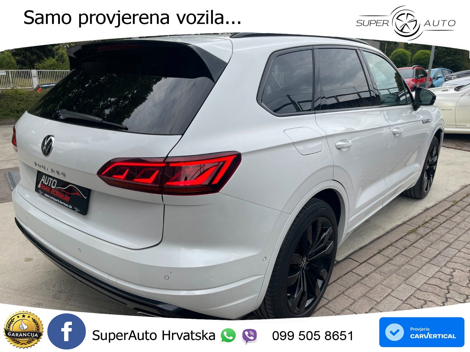 Volkswagen Touareg 3.0 V6 TDI (286 KS) 4MOTION Tiptronic R-Line ZRAČNI+ACC+4xGR SJED+KAM