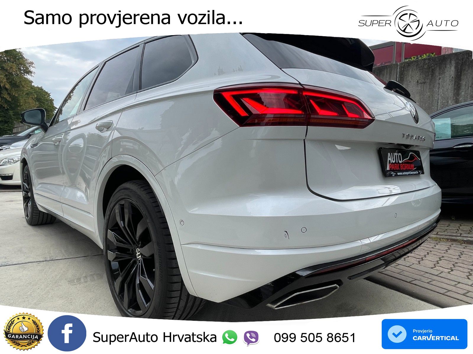 Volkswagen Touareg 3.0 V6 TDI (286 KS) 4MOTION Tiptronic R-Line ZRAČNI+ACC+4xGR SJED+KAM