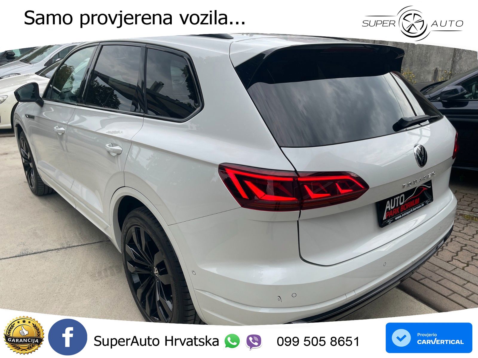Volkswagen Touareg 3.0 V6 TDI (286 KS) 4MOTION Tiptronic R-Line ZRAČNI+ACC+4xGR SJED+KAM