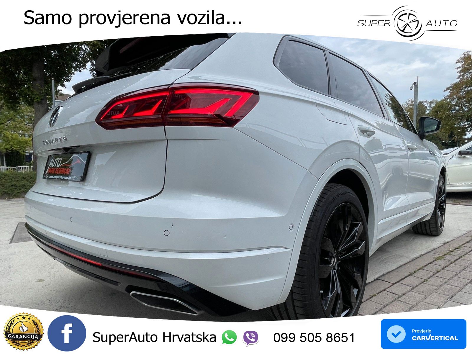 Volkswagen Touareg 3.0 V6 TDI (286 KS) 4MOTION Tiptronic R-Line ZRAČNI+ACC+4xGR SJED+KAM