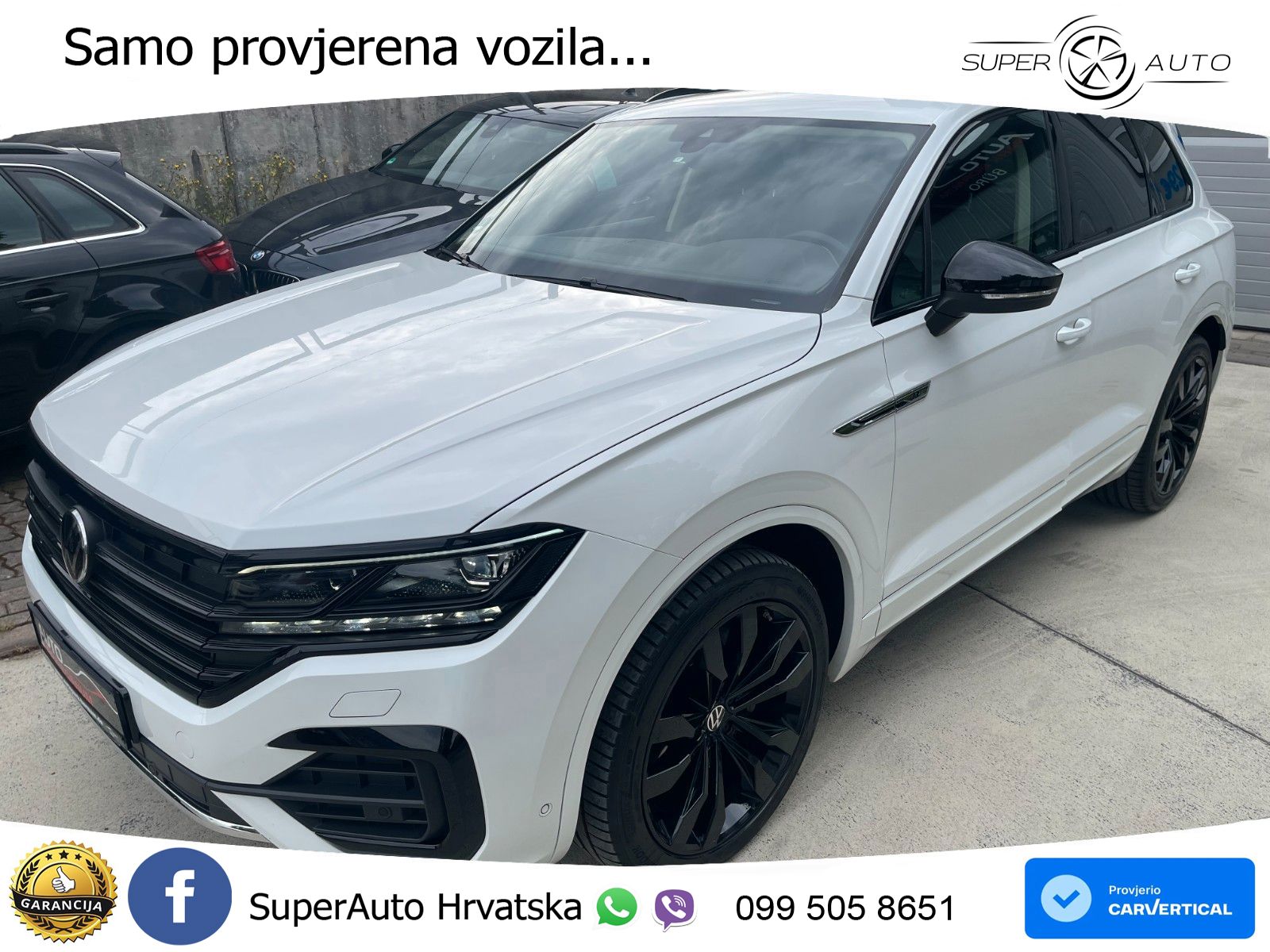 Volkswagen Touareg 3.0 V6 TDI (286 KS) 4MOTION Tiptronic R-Line ZRAČNI+ACC+4xGR SJED+KAM