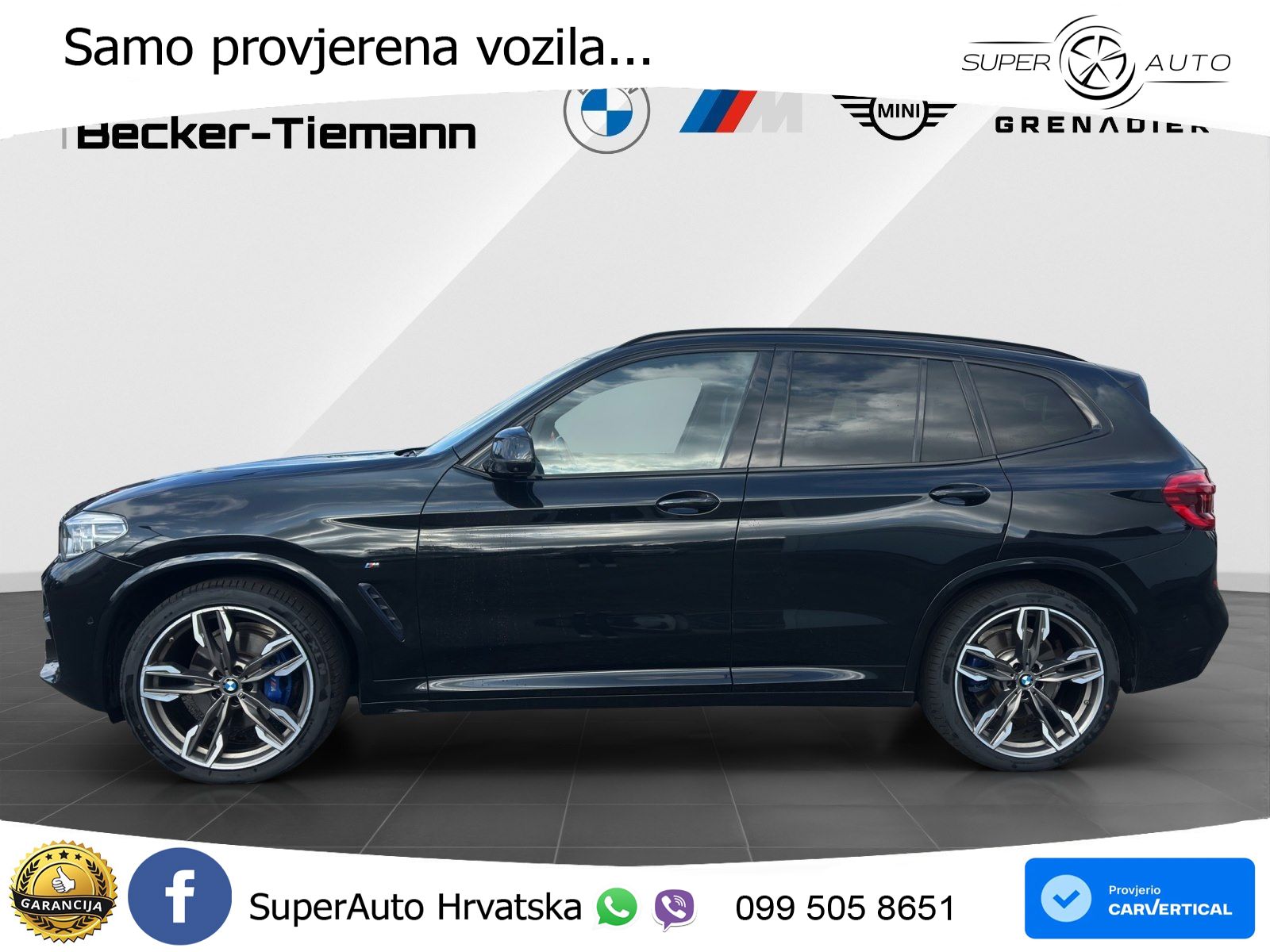 BMW X3 M40d xDrive Steptronic LED+GR SJED+ACC