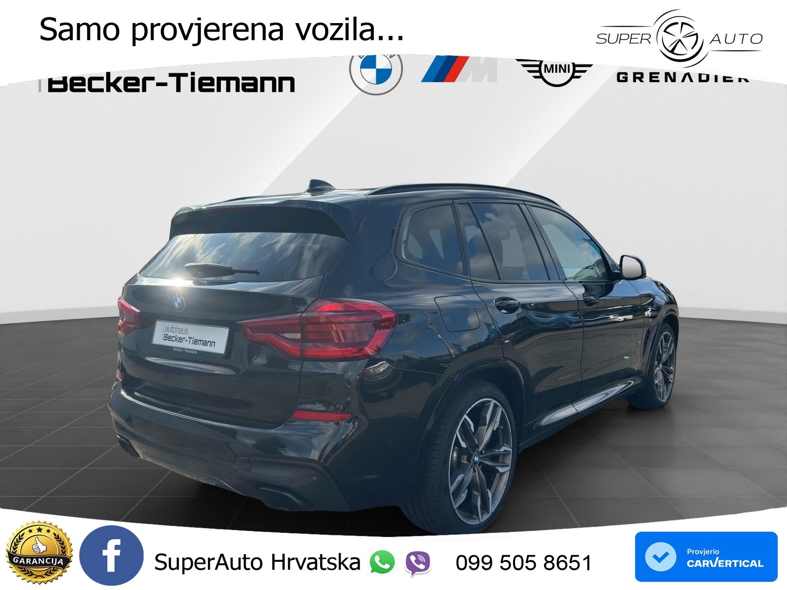 BMW X3 M40d xDrive Steptronic LED+GR SJED+ACC