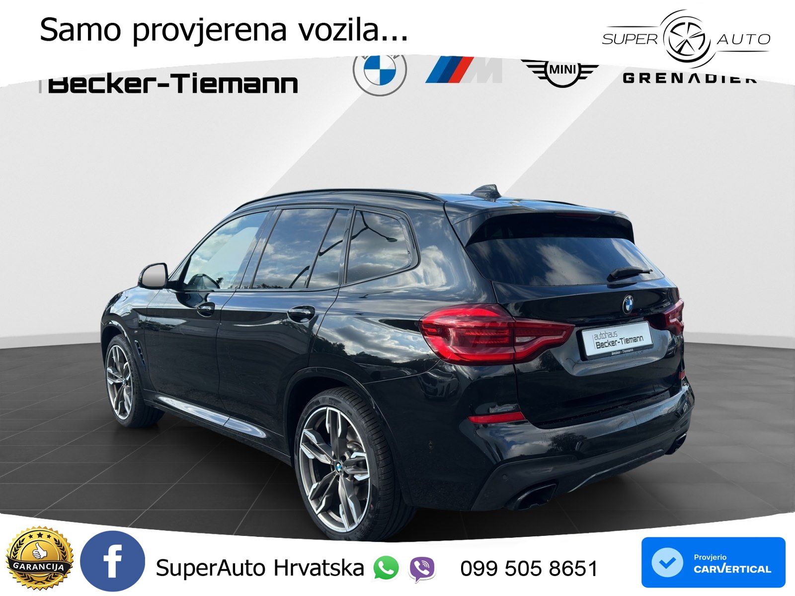 BMW X3 M40d xDrive Steptronic LED+GR SJED+ACC