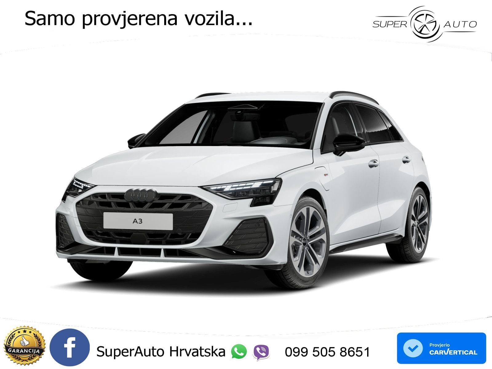Audi A3 40 TFSIe (204 KS) S tronic S line MATRIX+GR SJED+KAM