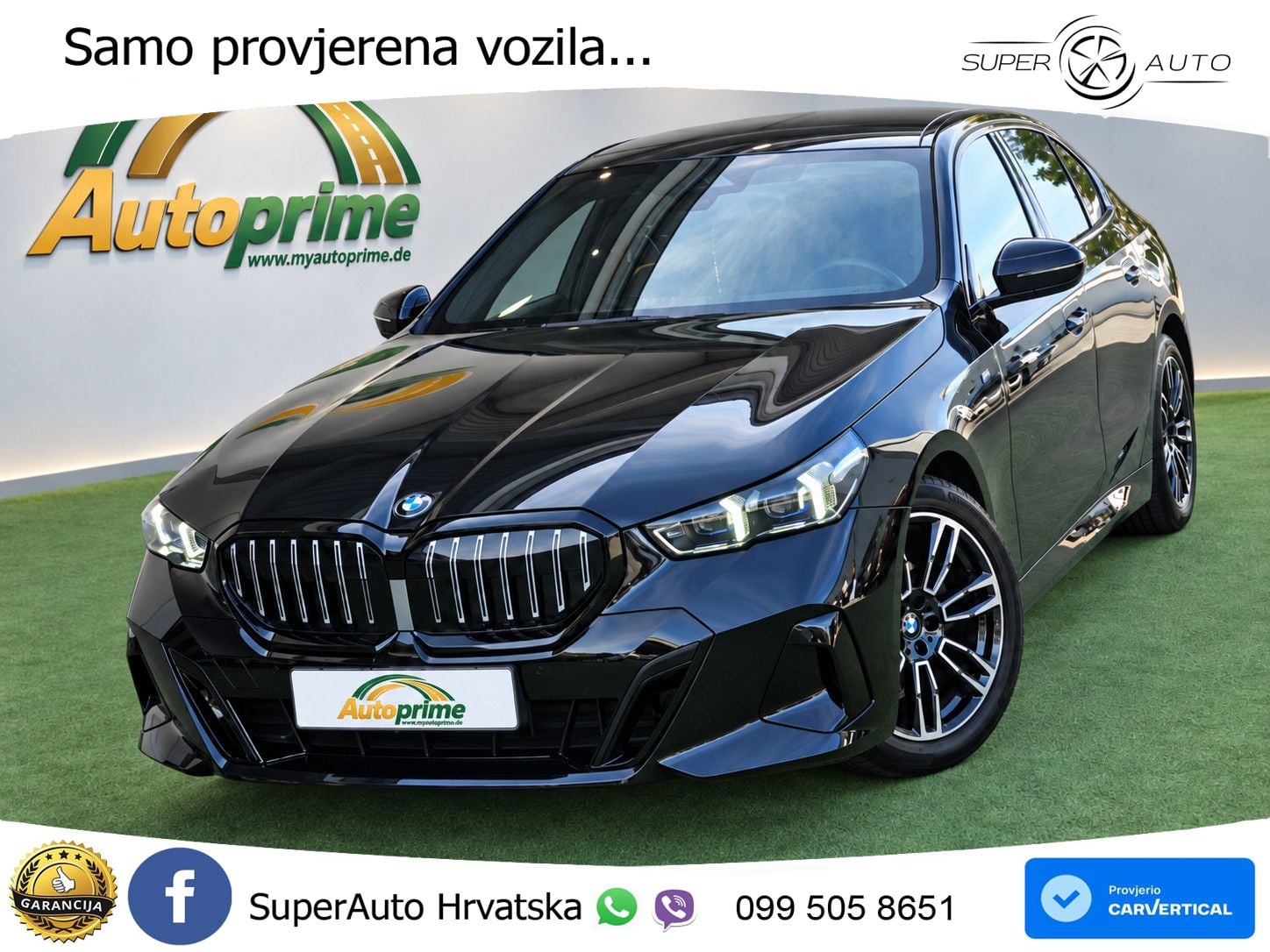 BMW 520d (197 KS) Steptronic M Sport LED+GR SJED+ACC