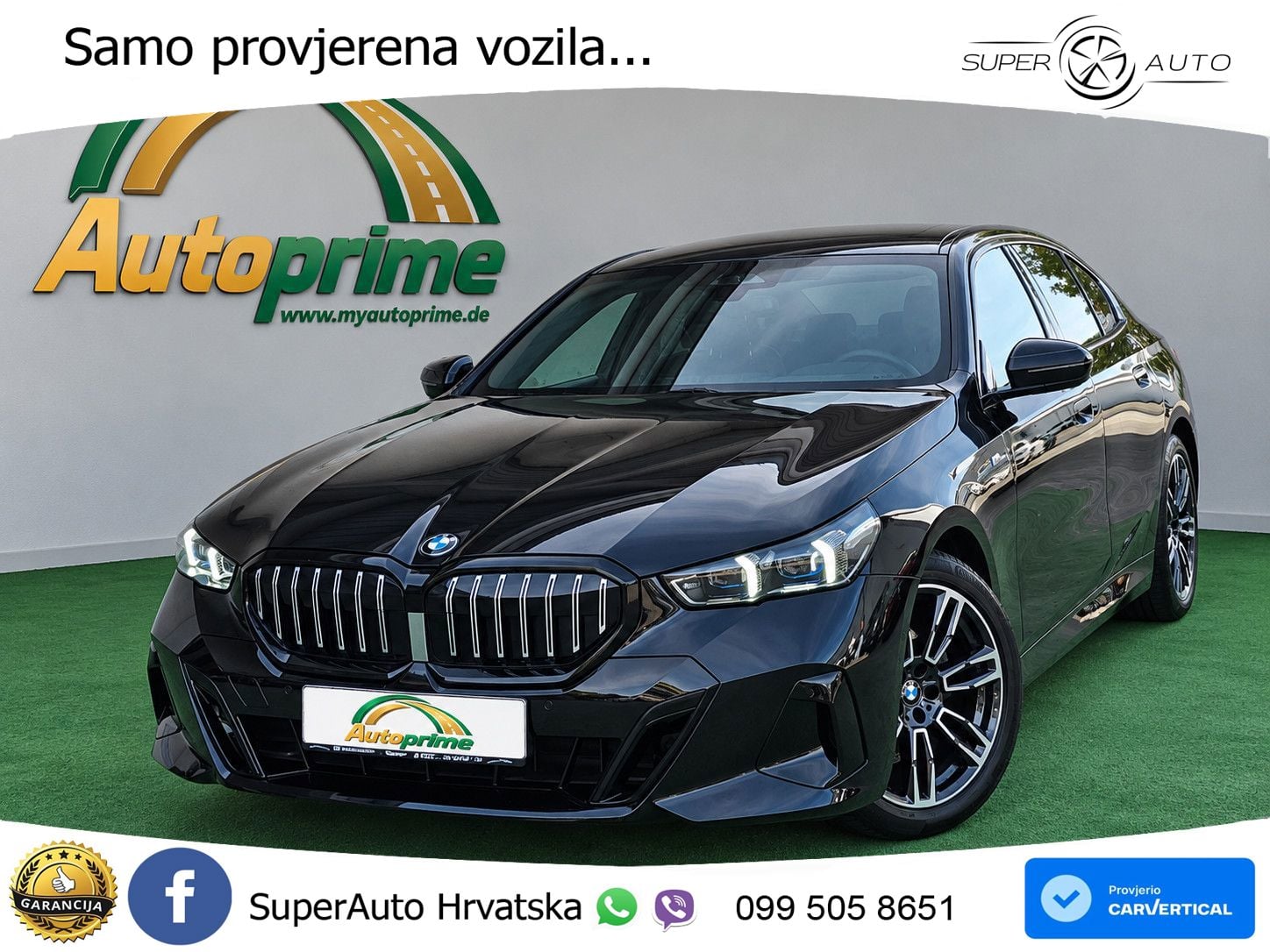 BMW 520d (197 KS) Steptronic M Sport LED+GR SJED+ACC