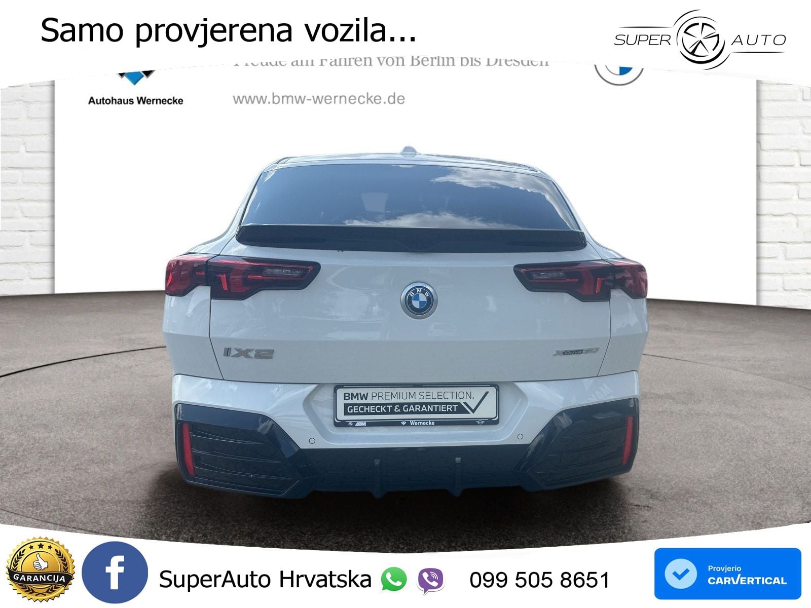 BMW iX2 66.5 kWh (313 KS) xDrive30 M Sport LED+GR SJED+ACC