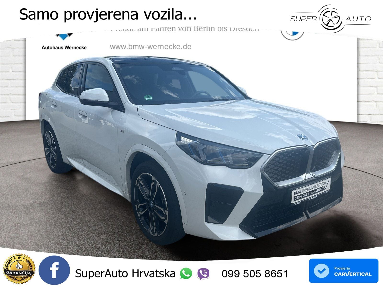 BMW iX2 66.5 kWh (313 KS) xDrive30 M Sport LED+GR SJED+ACC