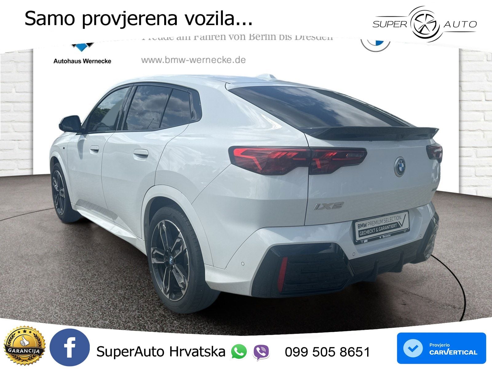 BMW iX2 66.5 kWh (313 KS) xDrive30 M Sport LED+GR SJED+ACC