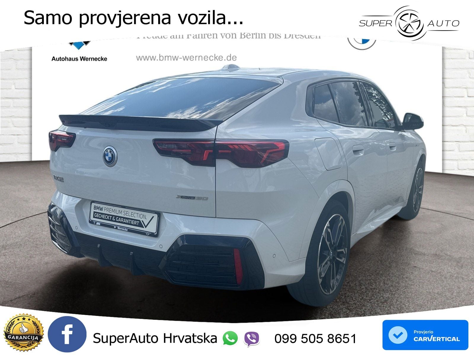 BMW iX2 66.5 kWh (313 KS) xDrive30 M Sport LED+GR SJED+ACC
