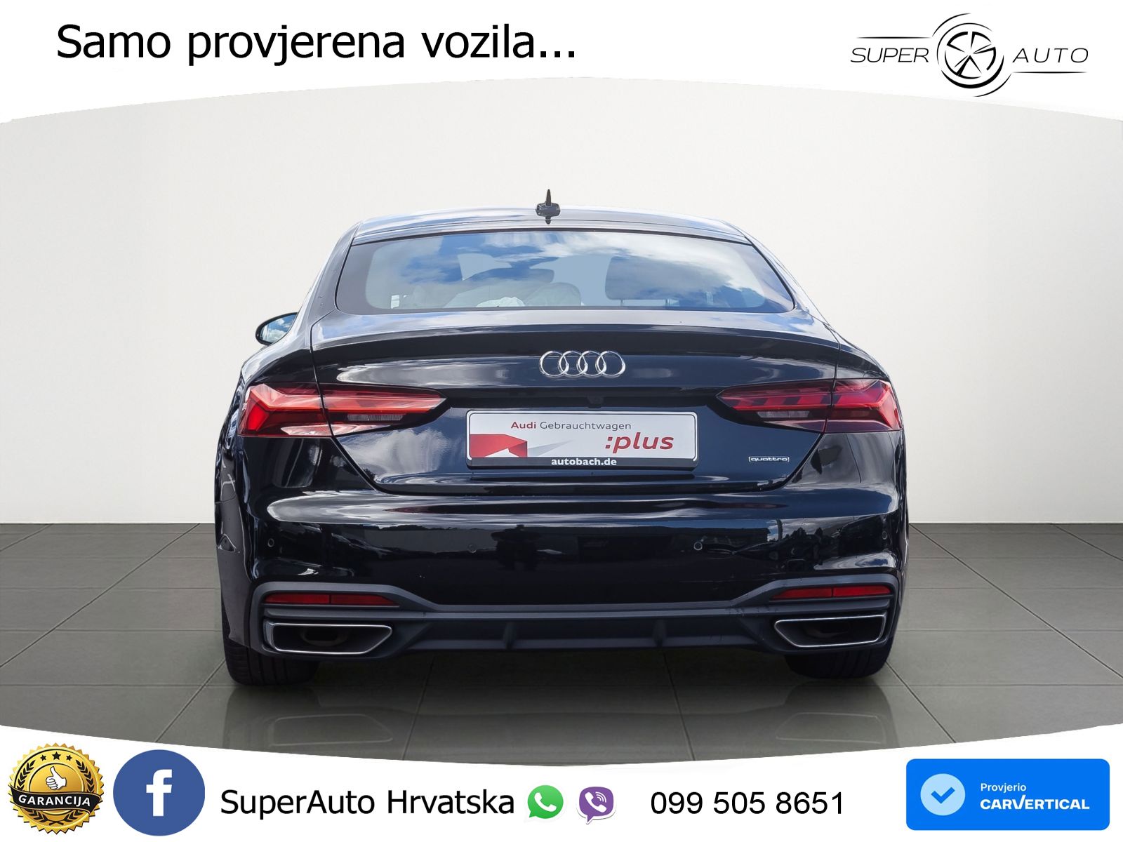 Audi A5 Sportback  40 TFSI (204 KS) quattro S tronic