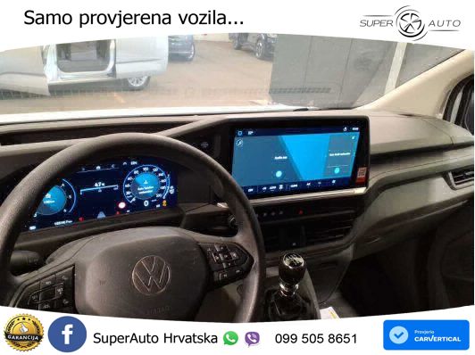 Volkswagen T7 Transporter Kasten LR Kamera LED PDC 3-Sitzer 150 KS